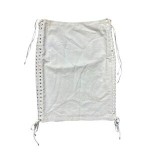 Ralph Lauren Collection Purple Label White Side Tie Pencil Skirt Sz 6